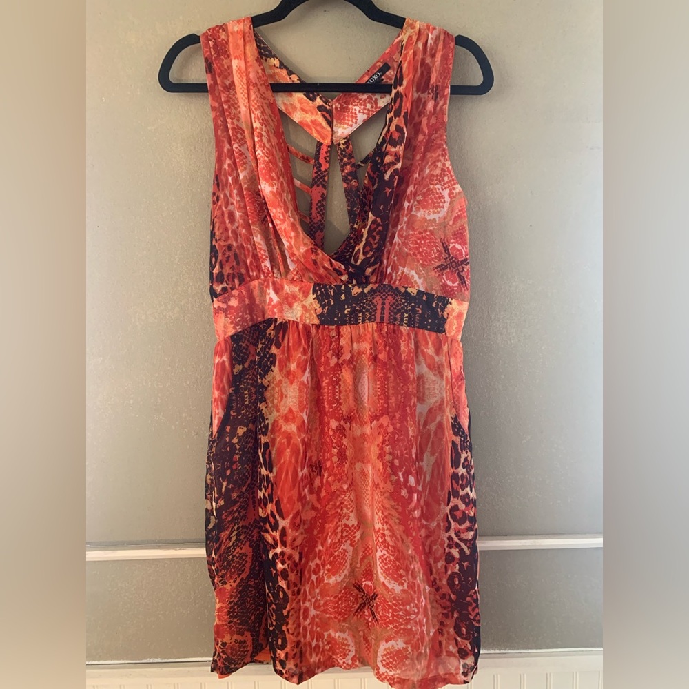 XOXO Snake Print Dress